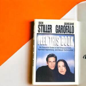 Ben Stiller Janeane Garafolo Signed Autographed Book Feel This Book!